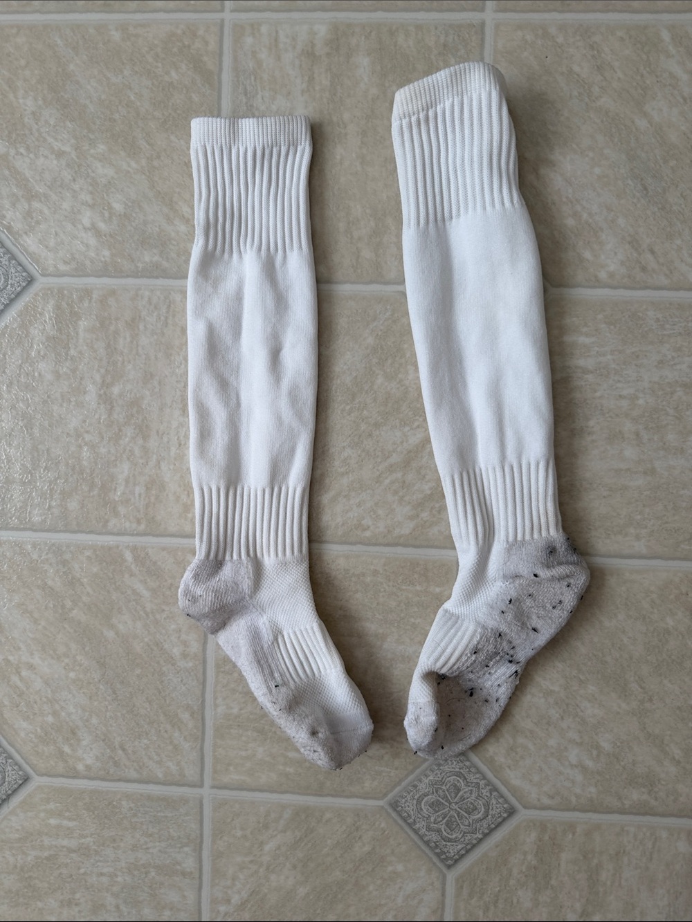 Long White Socks